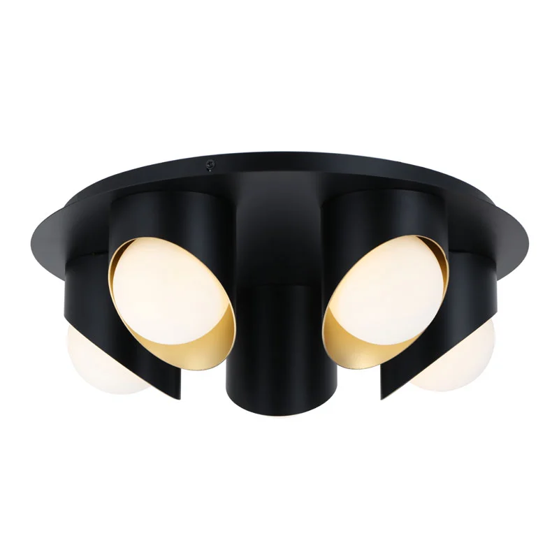 5 lamper Takmontert lampe
