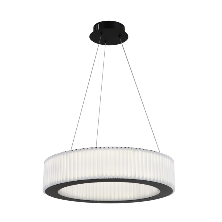 Sirkulær ring LED-lysekrone