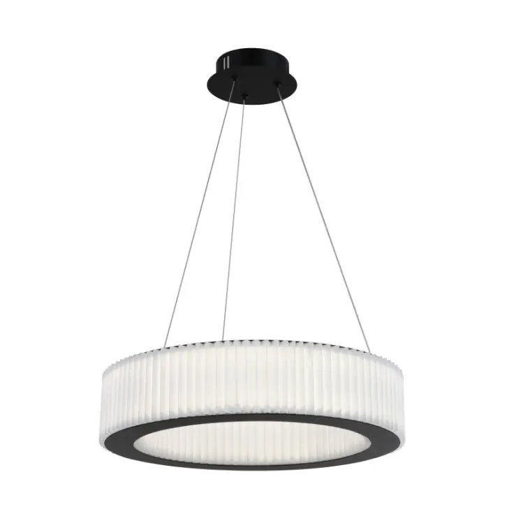Sirkulær ring LED-lysekrone