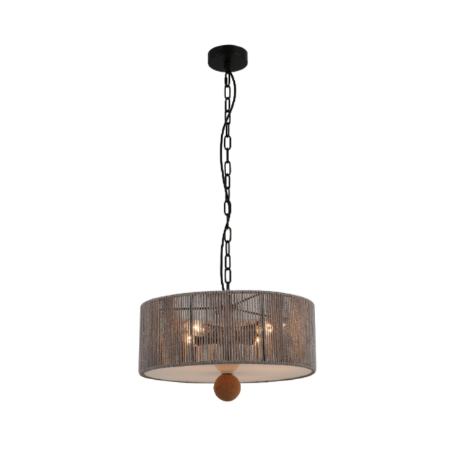 Taklampe i korktre