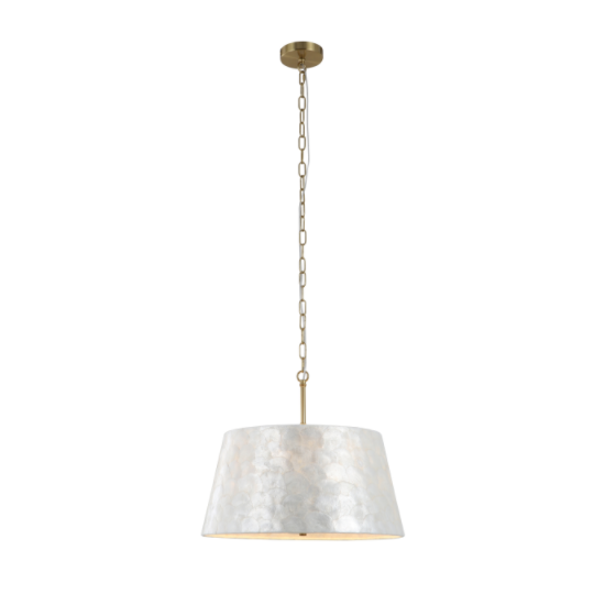 Håndlaget Seashell Shade 5-Lights Pendant Lamp