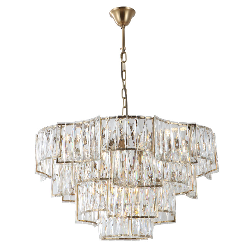 Luksus vintage krystalllysekrone