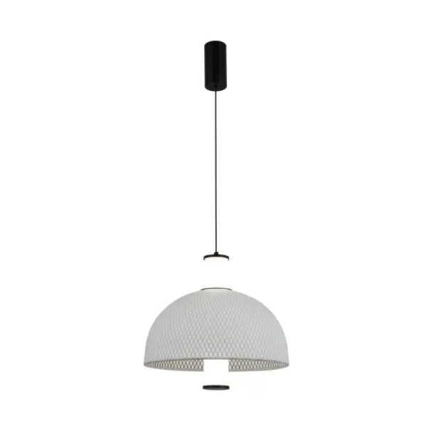 Minimalistisk Silk Mesh LED-pendellampe