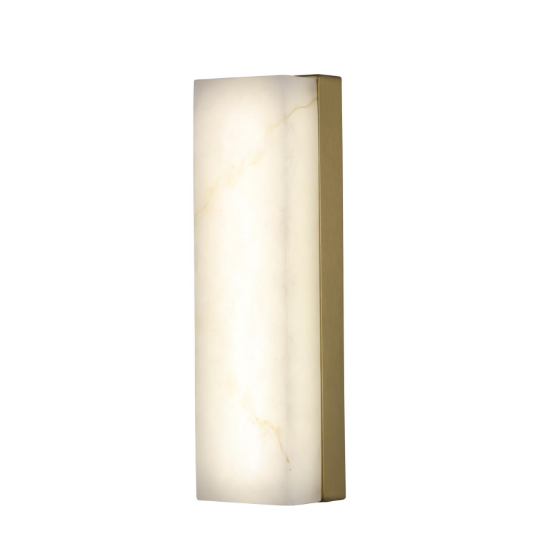 Moderne Alabaster LED Vegglampe