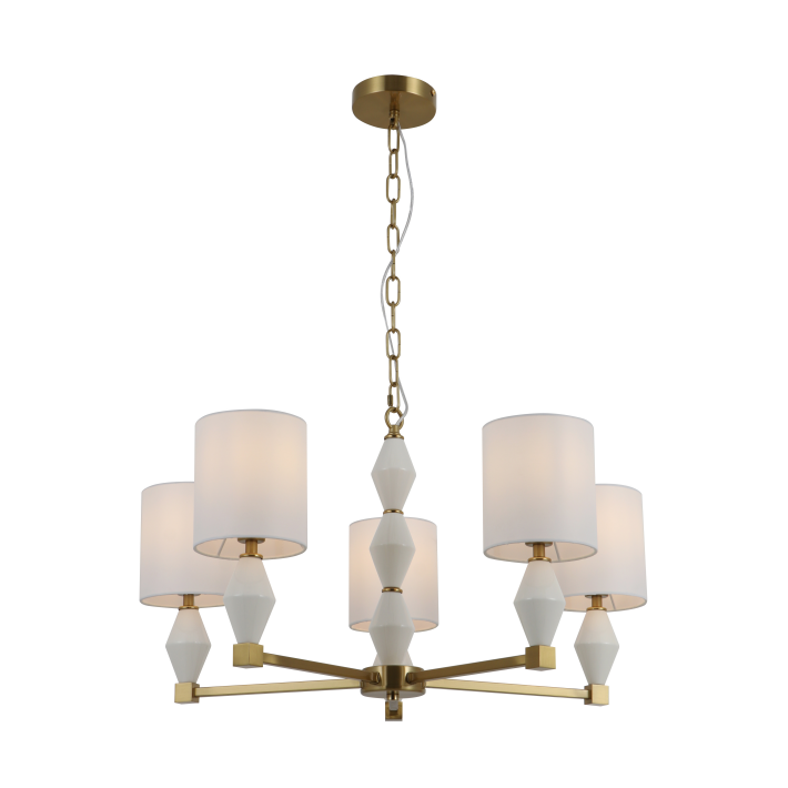 Moderne keramisk lysekrone